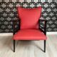 2 vintage armchairs
