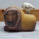 Ceramics by Lisa Larson "The Lion and the Bird" Gustavsberg Workshop