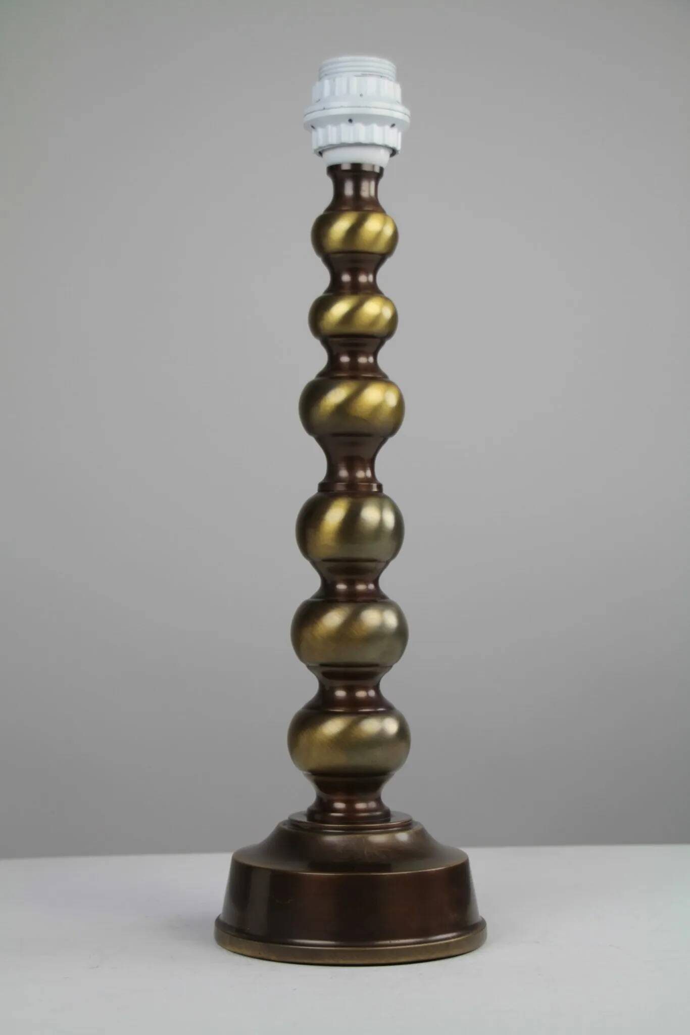 Lampe de table en laiton Modèle 169.8 par Ivars Armatur AB – Suède, années 1970