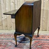 1930s English walnut back desk