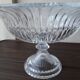 Glass fruit bowl