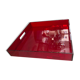 Design top in red plexiglass