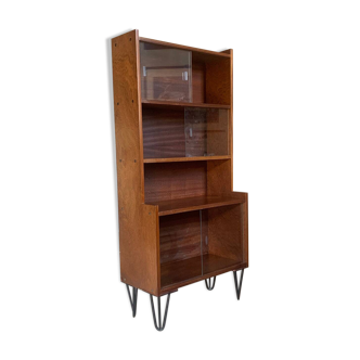 Bibliothèque vitrée vintage