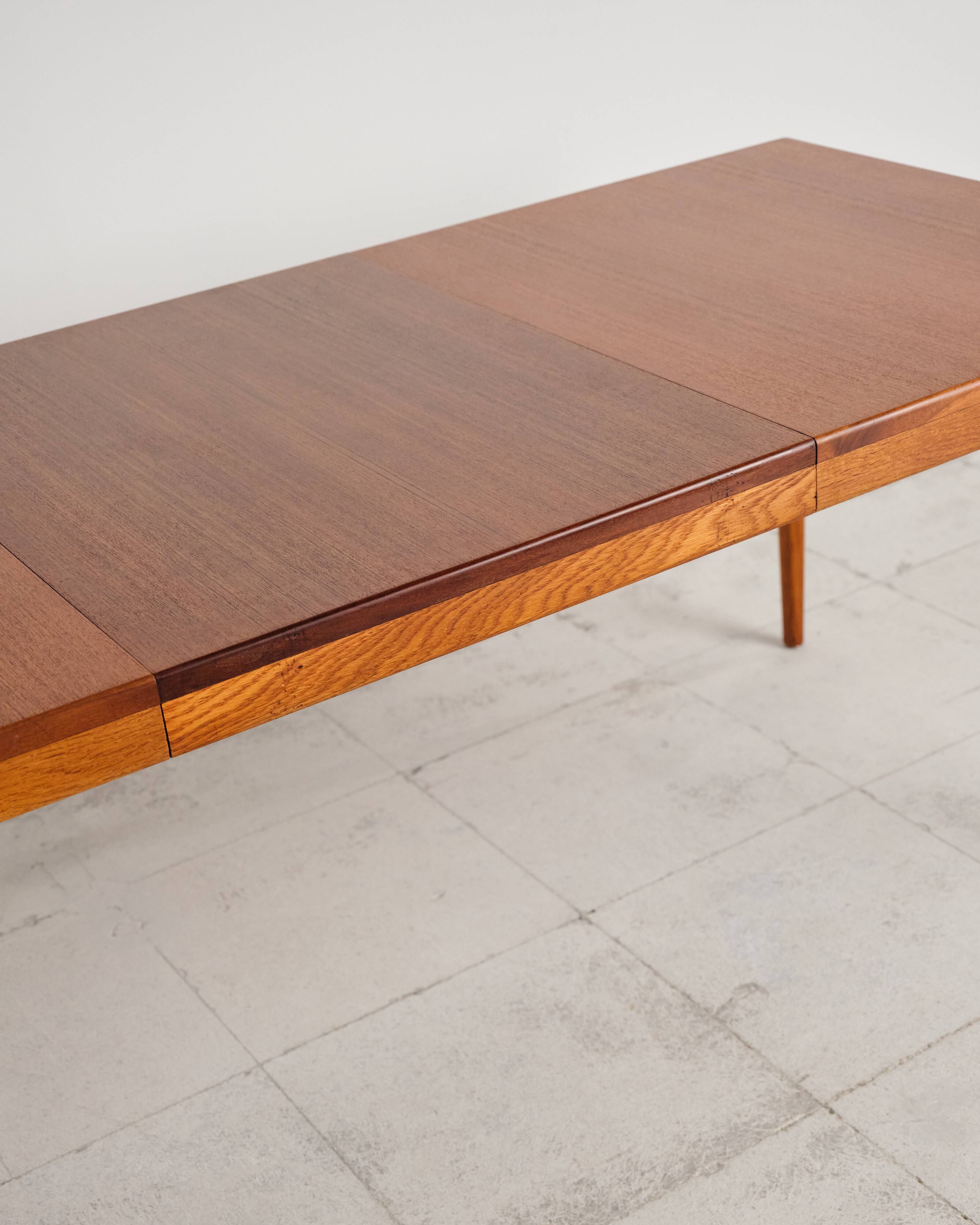 Table extensible en teck par Hartmut Lohmeyer pour Wilkhahn