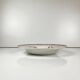 Set of 3 "Fontange" soup plates, Sarreguemines, red, 19th century