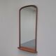 Miroir en bois avec tablette