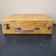 Old wooden painter's case box