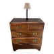 Commode bateau anglaise vintage acajou