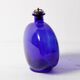 Mid-century Glass Bottle with Coin Cork / Ruda Glasbruk / Sweden / 1970s
