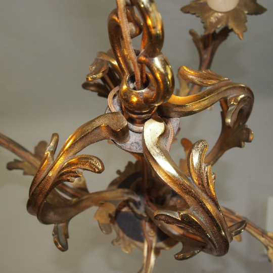 Bronze chandelier