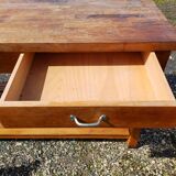 Wooden Drapery Table, 3 Drawers.