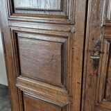 Small oak community cupboard