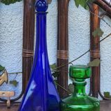 Blue carafe bottle