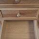 Oak chest of drawers