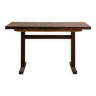 Rosewood table, equipped with extensions for up to 6 people