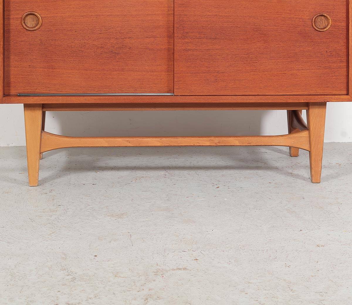 Vintage teak secretary from the 60s