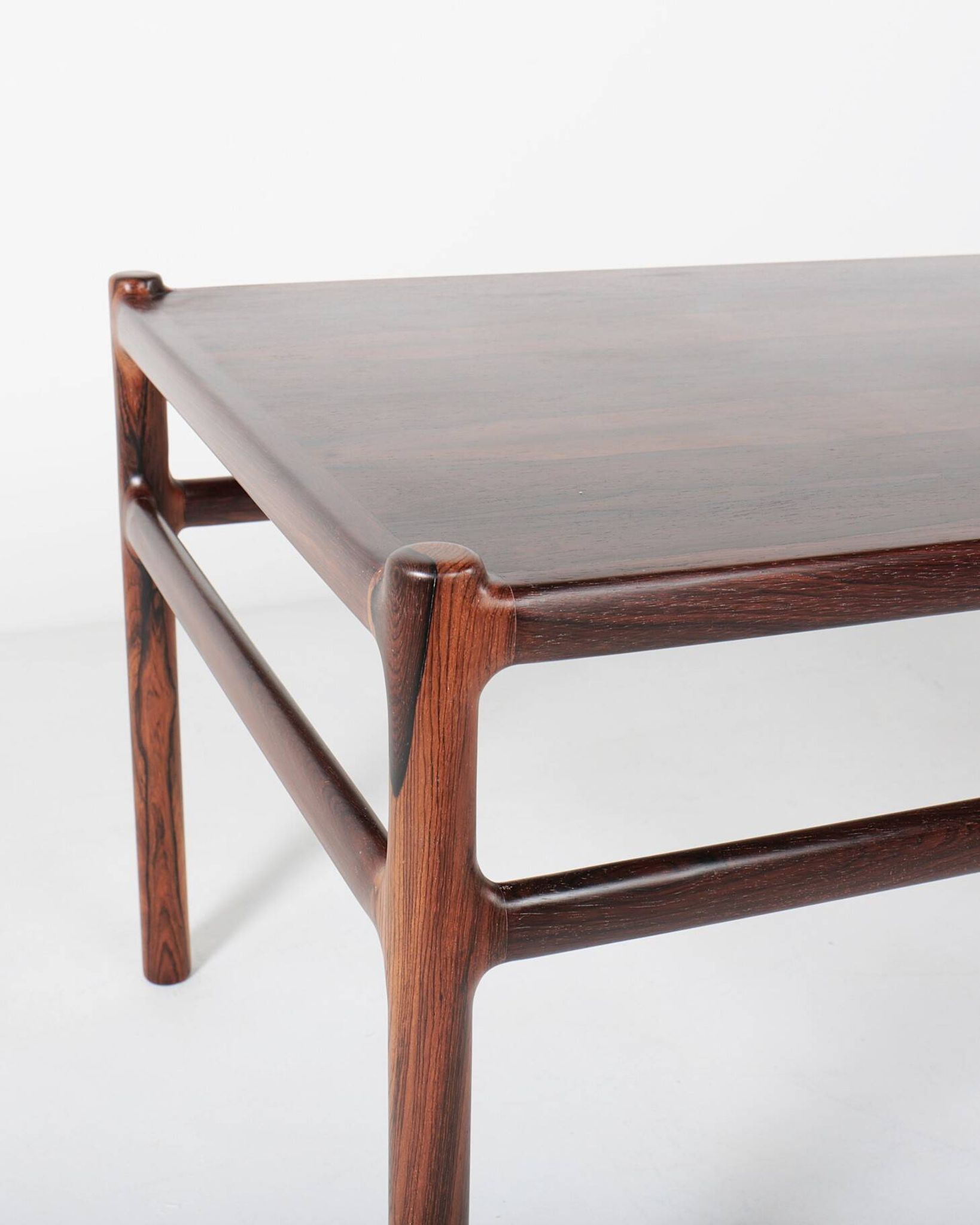 Table basse en palissandre par Henning Korch - CF Christiansen Silkeborg