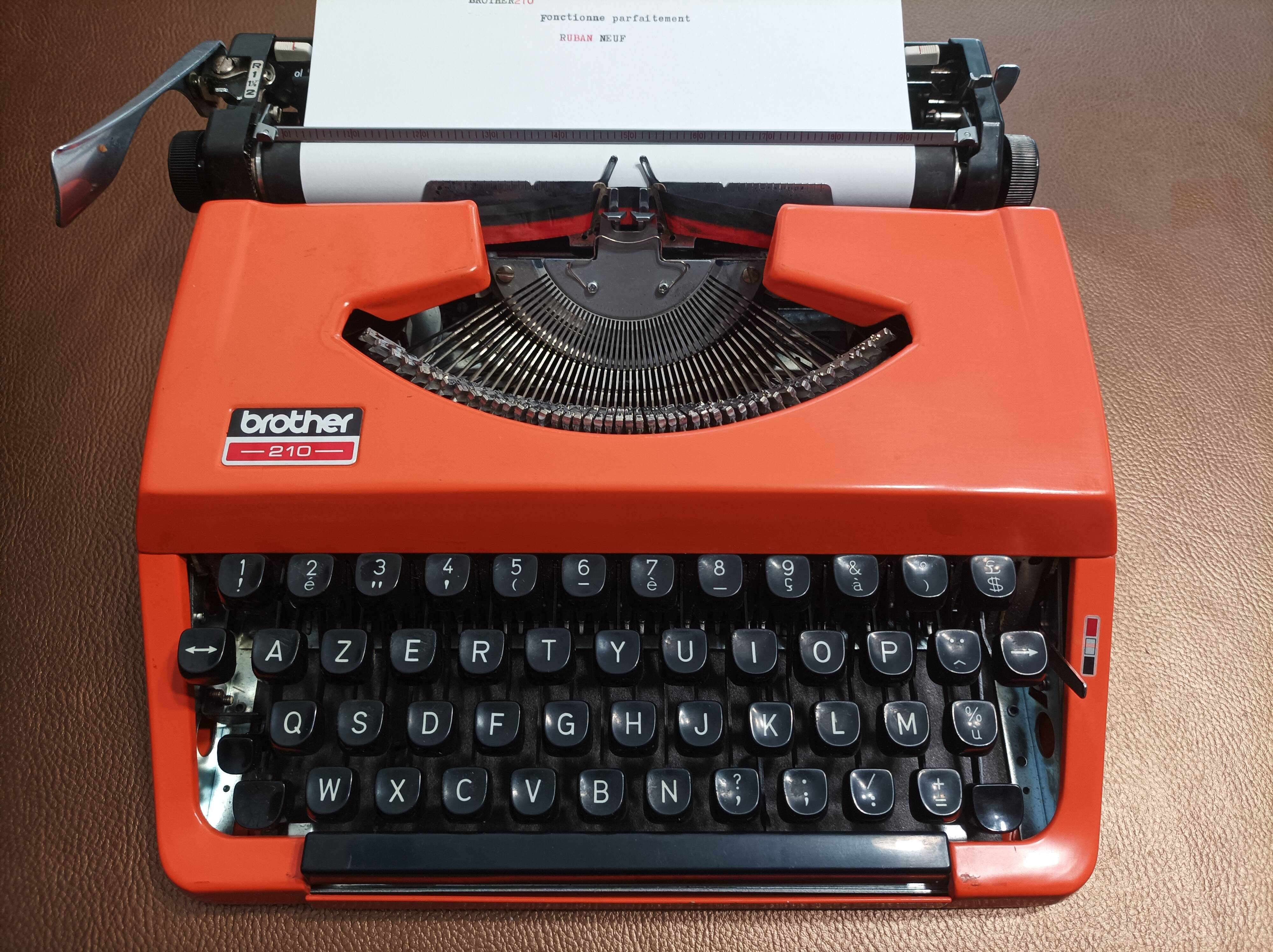 Brother 210 orange typewriter ribbon new