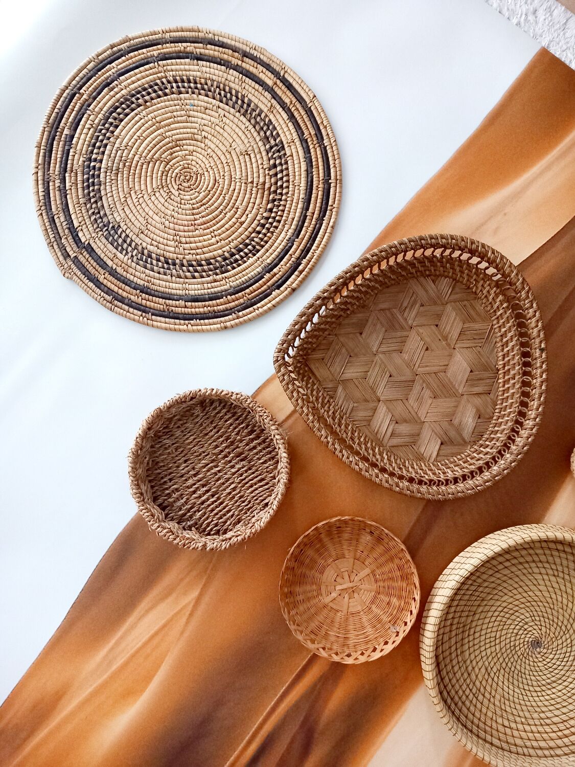 Lot de paniers et panières