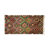 Anatolian handmade kilim rug 340 cm x 167 cm