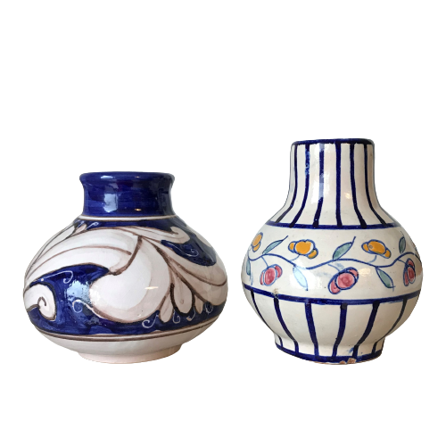 Ceramic vases