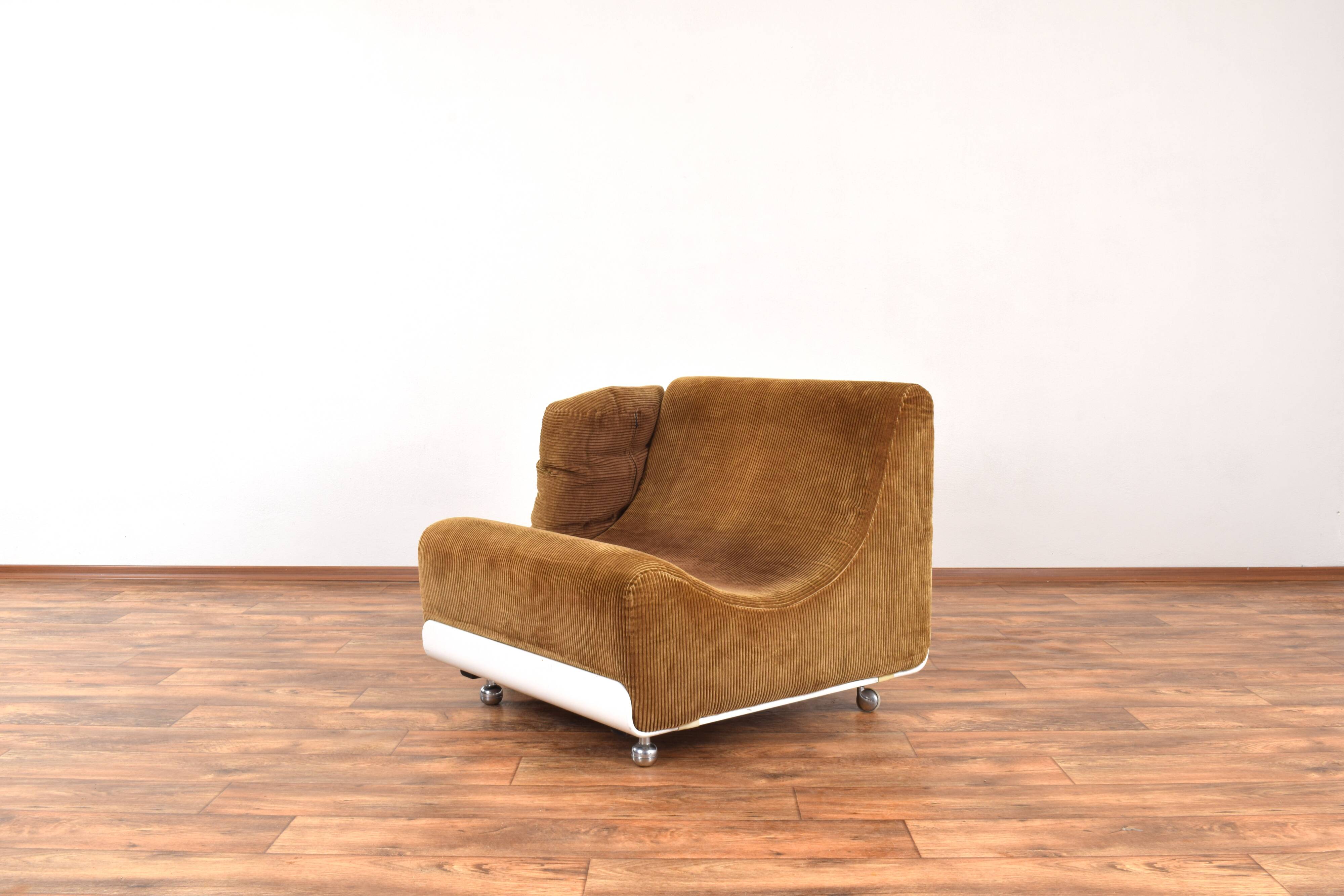 Fauteuil lounge space-age modèle orbis par luigi colani pour cor, années 1970.