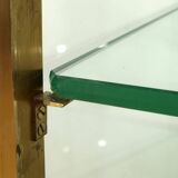 Display Cabinet in Brass and Elm – 1950