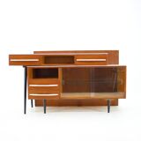 1960s M.Pozar Modular Set of Desk and Chest of Drawers, Czechoslovakia