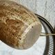Stoneware foot lamp