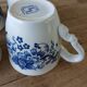 4 antique cups and saucers