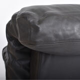 De Sede DS 169 convertible leather sofa, E. Ambühler, 1960