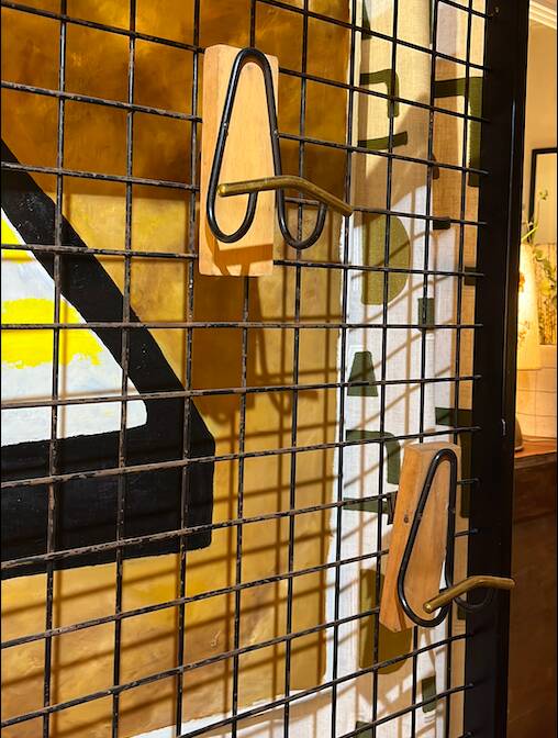 Vintage entrance bench wardrobe