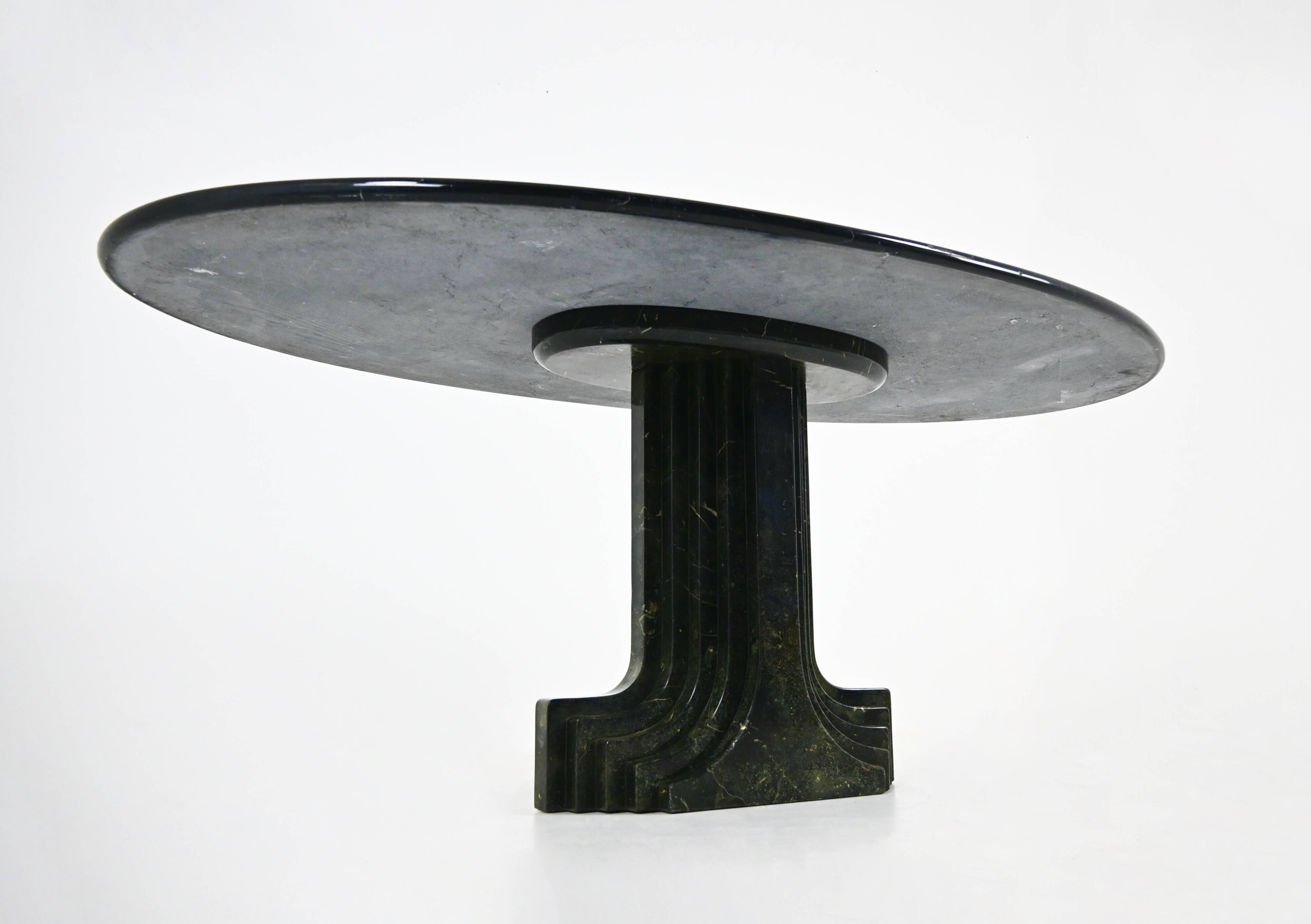 Dining table "Argo" by Carlo Scarpa for Simon Gavina, 1970s