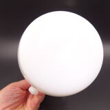 Pitcher or broc in opaline Arcopal fruit décor 1970