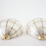 Pair of mother-of-pearl Wall light