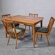 Set 4 chaises Interier Praha,  Vintage tchèque 1960s