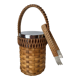 Wicker ice bucket