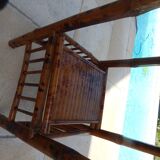 Bamboo harness with removable shelf