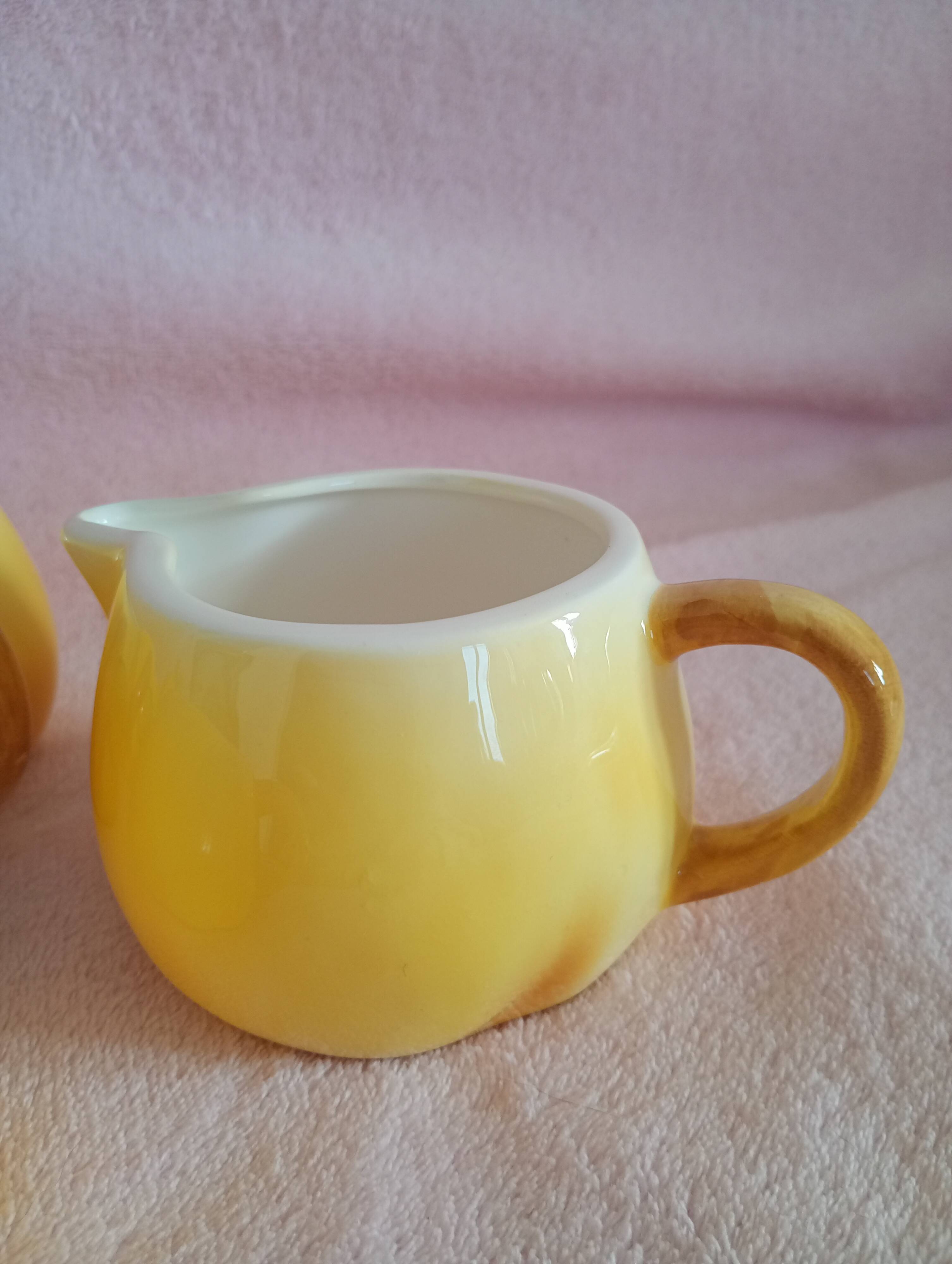 Vintage ceramic coffee or tea service.