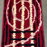 Rug danish design 60s 70s 90x180cm