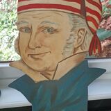 Wooden restaurant sign - 1950