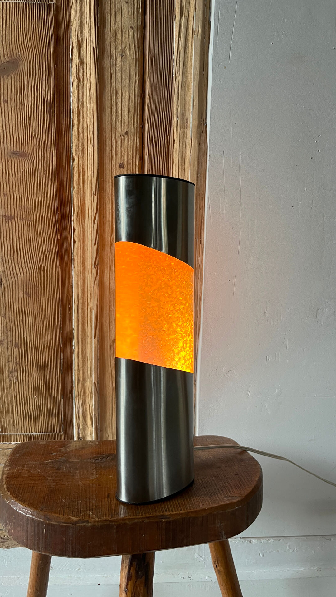 Lampe à paillette Space Âge