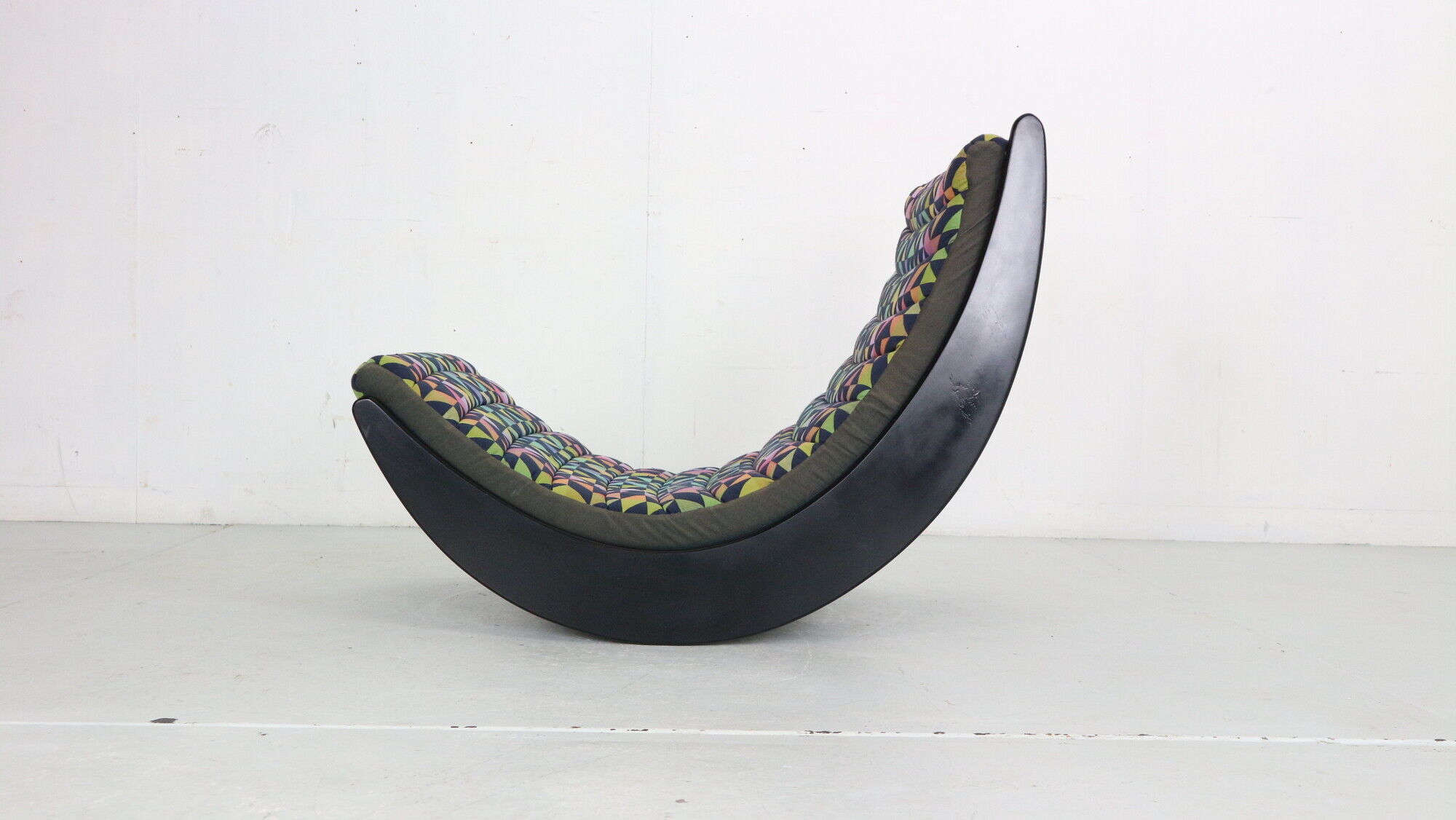 Verner Panton "Relaxer 2" Rocking Chair by Rosenthal, 1970s Denmark