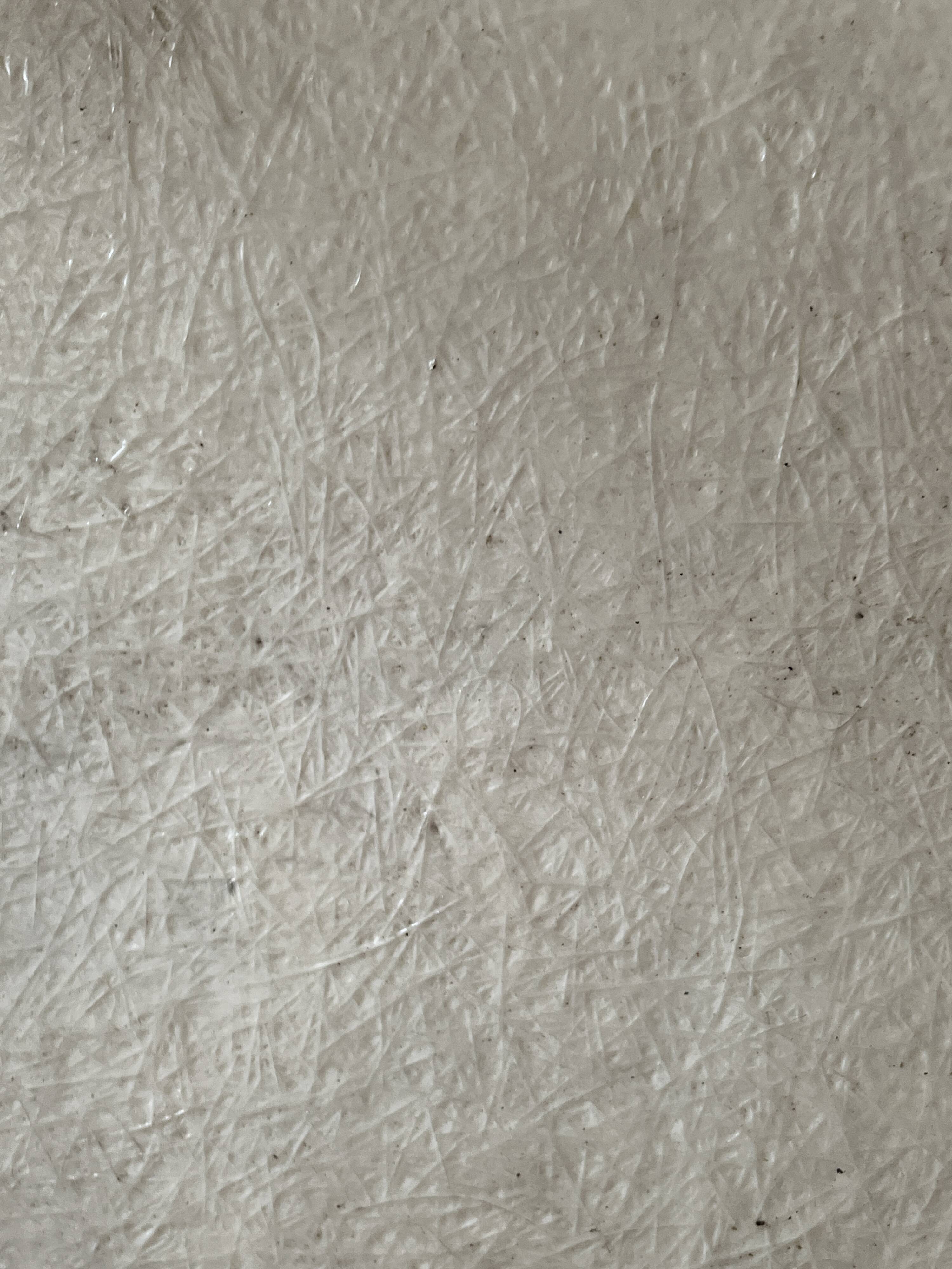 Square coffee table from Prisunic in white fibreglass, 1970s design.