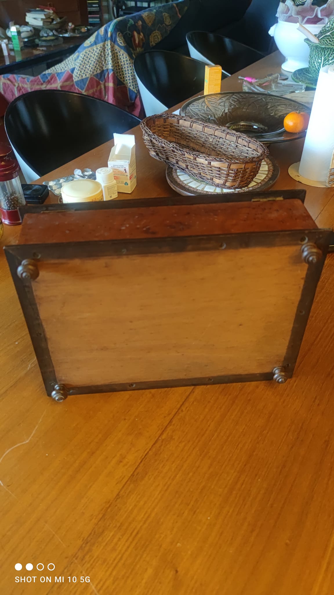 Napoleon III era box in Amaranth