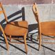 Pair of Luterma bistro chairs