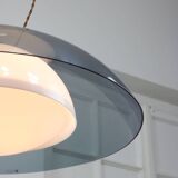Vintage Blue Ufo Space Age Lamp from Guzzini, 1970s