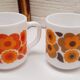 Pair mugs Arcopal Lotus