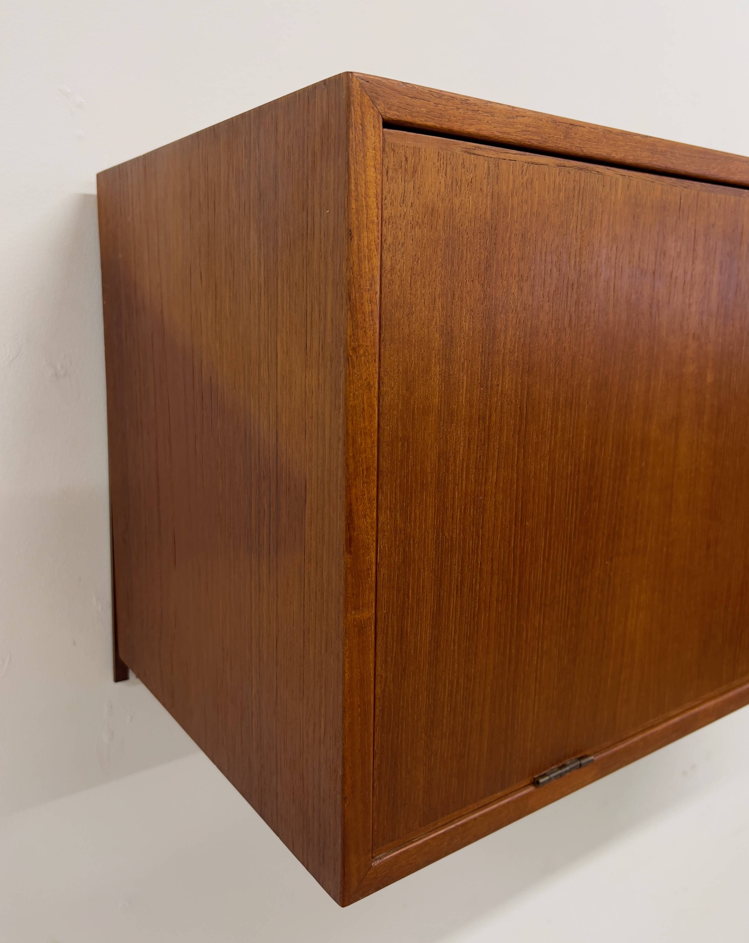 Teak Bar Cabinet By Kai Kristiansen For Feldballes, 1960s
