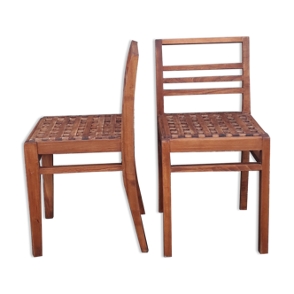 Set of chairs model 103 of René Gabriel